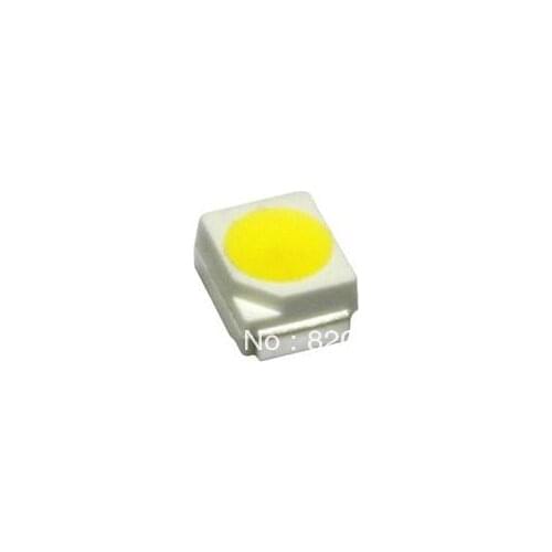 Free shipping 2000pcs lot PLCC2 3528 1210 smd led chip 3-4lm warm white 3000-3500K