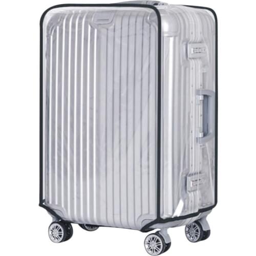 20-30 Inch Luggage trunk cover Waterproof Dustproof Rain Cover Clear Luggage Cover Travel Luggage Suitcase Cover