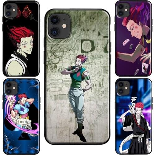 Anime Hisoka Hunter x Hunter Case For iPhone 11 Pro Max XS X XR 6S 7 8 Plus SE 2020 For iPhone 12 Pro Max mini Coque