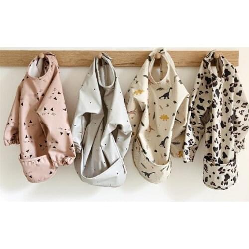 Childrens Waterproof Anti-wear Bib Baby Eating Bib Soft Waterproof Baby Meal Pocket Anti-dirty Top Baby Burp Cloths