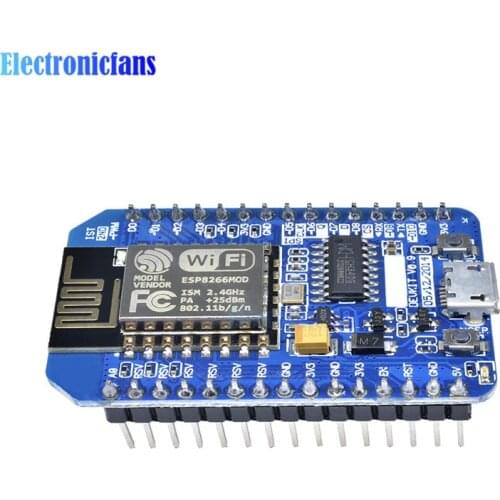 Classic Vesion! USB CH340 NodeMcu Wireless Module WIFI Connector Internet Of Things (IOT) Development Board Based ESP8266