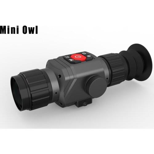 Mini Owl Thermal Vision Night Viewer IR Camera Device Infrared Thermos Hunting Monocular Telesope Sight with Reticle Cross