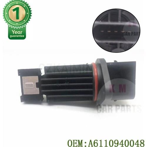 NEW Mass Air Flow Sensor MAF For Mercedes-Benz E-CLASS E200 E220 E270 E320 CDI W210 S210 98-03 A6110940048 72268400 6110940048