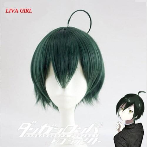 LIVA GIRL NEW High quality Shuichi Saihara Cosplay Wig Danganronpa V3: Killing Harmony Costume Play Wigs Halloween Costumes Hair