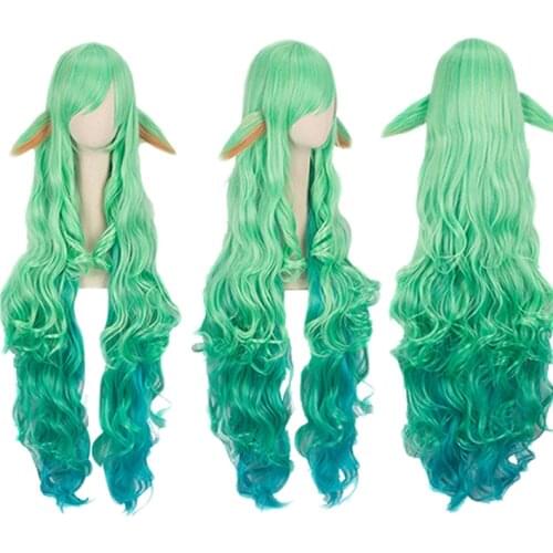 100cm Wig LOL Soraka Wig Star Guardian Cosplay Wig + Wig Cap