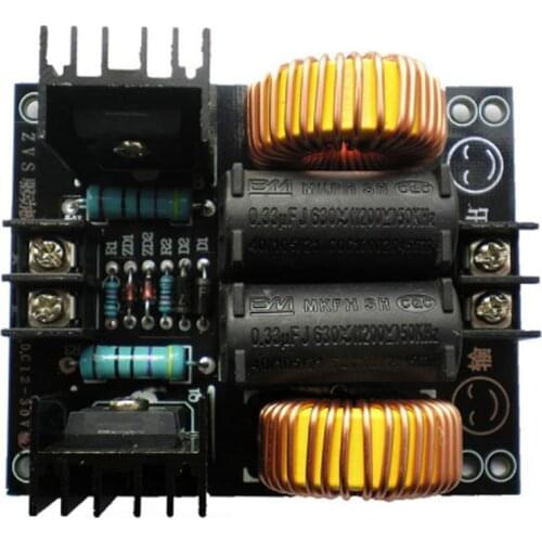 1000W 20A ZVS Tesla coil power Low Voltage Induction Heating Board Module Flyback Driver Heater New Electric Unit Module Board