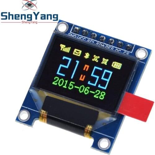 0.95 inch full color OLED Display module with 96x64 Resolution,SPI,Parallel Interface,SSD1331 Controller 7PIN new with case