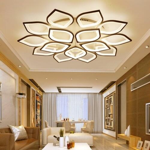 Simple atmosphere home style led ceiling lamp hall bedroom study acrylic lamp post modern living room lamp led lighting fixture