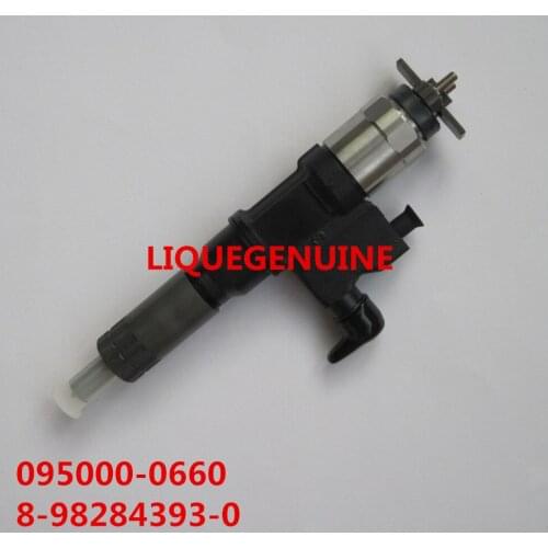 Common rail fuel injector 095000-0660 for 8982843930, 8-98284393-0, 8982843931