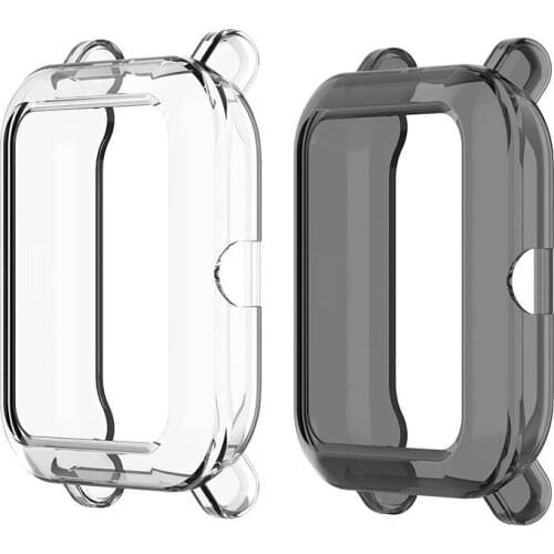 Protective Case for Huami Amazfit Bip S / Bip TPU Cover Slim Bumper Shell for Amazfit Bip Lite 1S