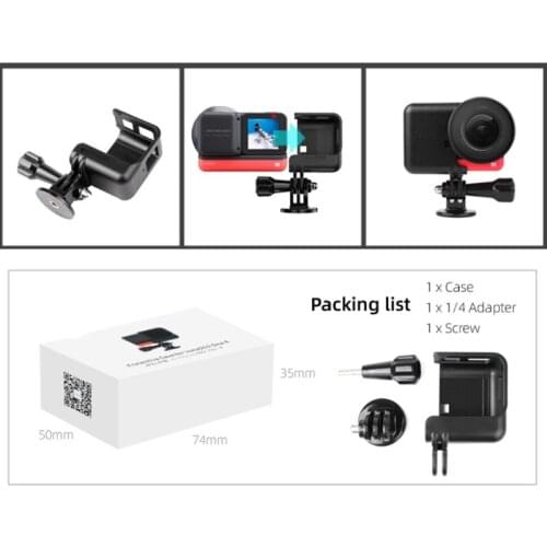 1Set Quick Release Protective Frame Mounting Bracket for Insta360 ONE R Camera
