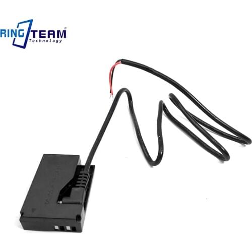 10Sets DR-E15 DRE15 LP-E12 Dummy Battery Coupler + ACKE15 CA-PS700 Adapter Cable for Canon Digital Cameras EOS 100D Rebel SL1