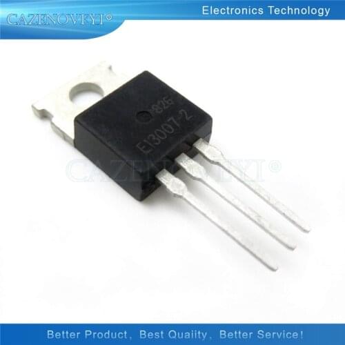 10pcs/lot 13007 E13007 E13007-2 J13007 TO-220 In Stock