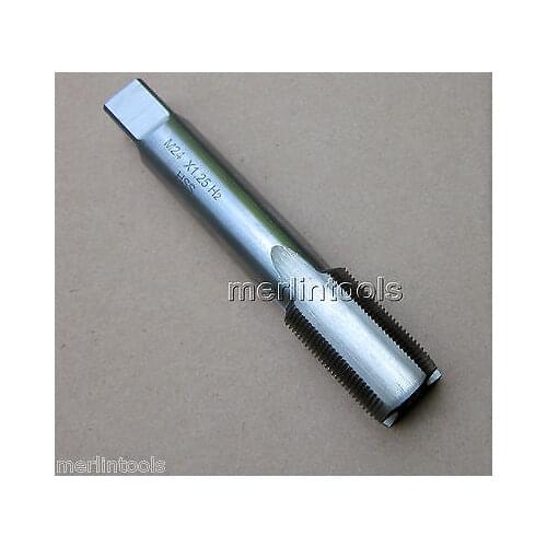 24mm x 1.25 Metric HSS Right hand Tap M24 x 1.25mm Pitch