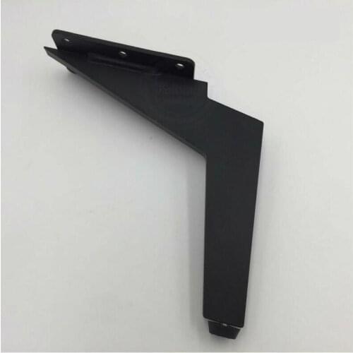 4pcs matte black cabinet legs, metal furniture foot hardware, 15cm/17cm