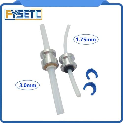 1Set Titan Extruder Groove Mount Bowden Adaptor - 1.75mm/3mm Filament (4mm/6mm OD Tubing) For 3D Printer Parts