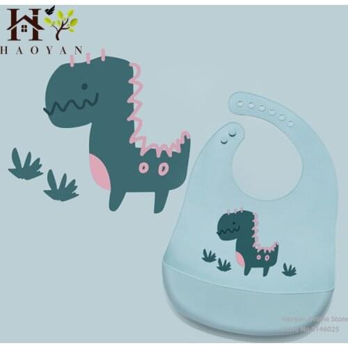 Childrens Bib Can Be Adjusted Animal Pictures Waterproof Dripper Bib Support Bulk Purchase and One Piece Delivery