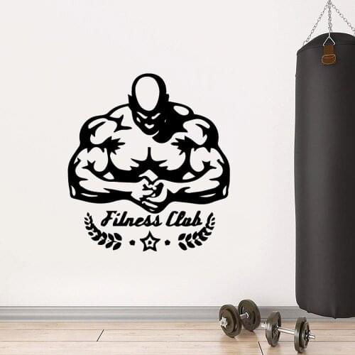 Diy fitness club Home Decor Modern Acrylic Decoration For Kids Room Living Room Home Decor Wall Art MURAL Drop Shipping