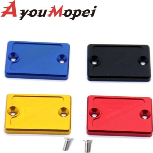 CNC Front Brake Reservoir Cover For HONDA XR 250 MOTARD 400 CRM 250R TRX 450R XR 600R 650L Motorcycle Accessories Fluid Oil Cap