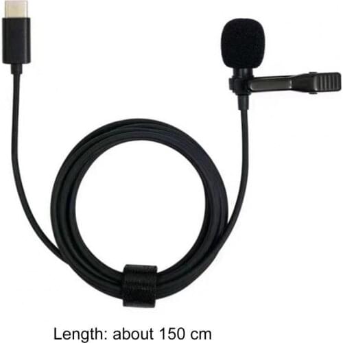 Collar-clip type live broadcast Macs mobile phone recording equipment professional noise reduction microphone live broadcast