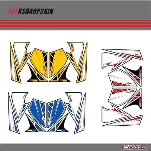 Front Fairing Motor Number Board 3D Gel Protector for YAMAHA R125