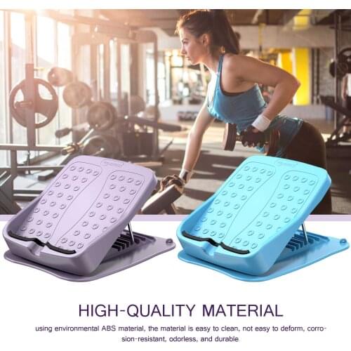 Portable Adjustable Foot Calf Stretcher Incline Board Body Stretching Tool For Sports Yoga Massage Fitness Pedal Stretcher Tool