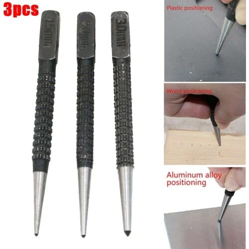 Durable Center Punch Tool High Hardness Hand Tool Positioning Punch Fitter Drilling Pin Punch Multitool Hand Tools In Stock