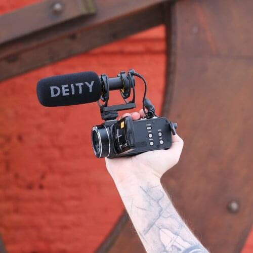 Deity Camera microphone microfone condenser profissional microphone mic for youtube Canon Nikon Sony Fujifilm recording studio