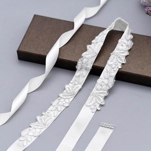 Simple Applique Prom Dress Sash White Wedding Dress Belt Thin Bridal Gown Wedding Belt Pregnant Ribbon for Belt ремни