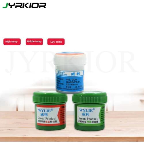 Jyrkior Grey Lead-Free Soldering Paste Solder Flux Paste Cream For PCB BGA PGA SMD