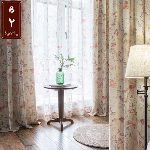 2021 Modern Curtains Simple Thick Printing Atmospheric Pattern Shading Customization Curtains for Living Dining Room Bedroom