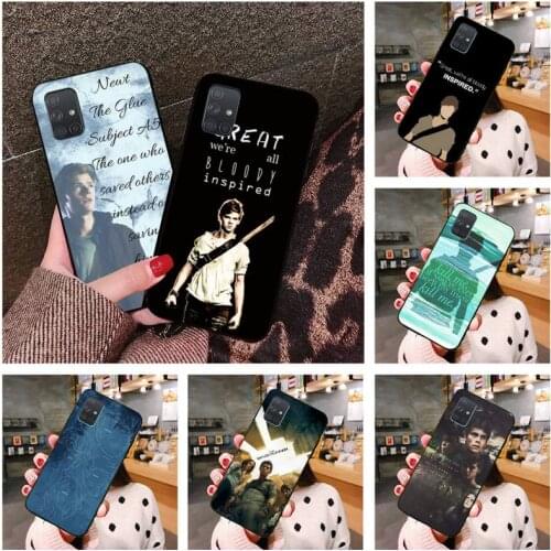 Newt Quotes The Maze Runner Phone Case For Samsung Galaxy A21S A01 A11 A31 A81 A10 A20E A30 A40 A50 A70 A80 A71 A51 5G