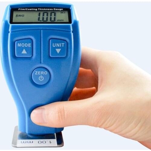 Mini Car Film Coating Thickness Gauge Ultrasonic Car Digital Automotive Coat Painting Meter Iron Varnish Width Diagnostic Tools