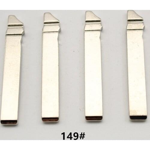 VVDI OEM 10Pcs 149# Metal Uncut Flip Remote Key Blade For Vw Golf