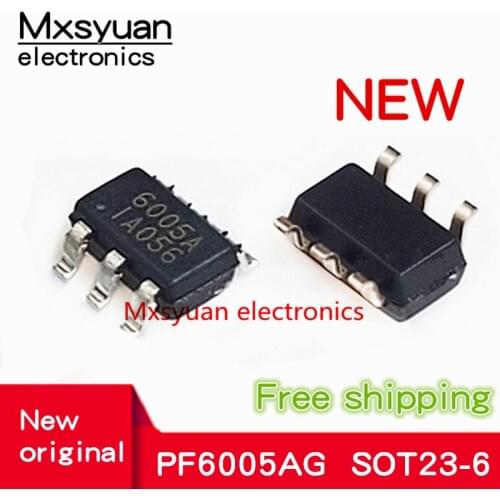 10PCS~100PCS/LOT PF6005AG 6005A PF6005A PF6005 SOT23-6 Power management chip New and original