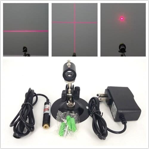 12x55mm Focusable 5mW 10mW 50mW Dot Point Line Projector Cross Line 650nm Red Laser Diode Module Glass Lens Locater