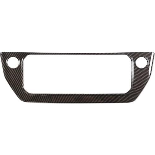 Car Carbon Fiber Center Console Air Condition Mode Button Cover Trim for Land Rover Defender 110 2020