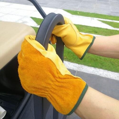 Breathable Garden Working Gloves Butcher Mittens for Maintenance Household