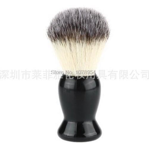 By ems or dhl 50pcs New arrive hot selling Fashion Shavingmakeup Brush Best Pure Badger Hair For Men