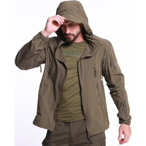 Esdy outdoor assault suit summer thin single skin suit fishing suit sunscreen suit