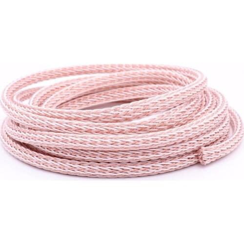 12TC High Purity PTFE OCC Wire Speaker Cable Power Cord For Speaker Amplifier CD DVD Player Turntable 24 cores