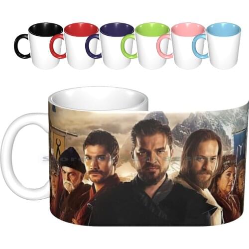 Ertugrul Movie Ceramic Mugs Coffee Cups Milk Tea Mug Dirilis Dirilis Ertugrul Ertugrul Kayi Gazi Ottoman Turkish Turkiye