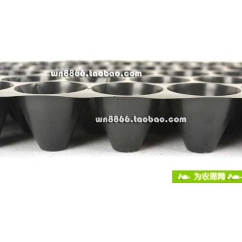 Free shipping, 10 / LOTE, 70 holes tobacco seedling tray. The seat plate inserted plastic nursery pot planting, garden supplies