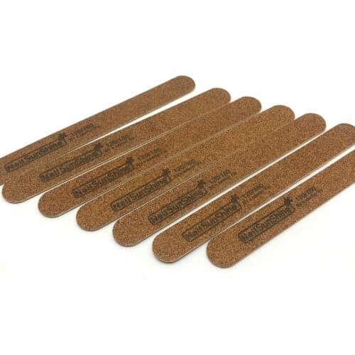 50pcs New Professional Wooden Nail Files Grit 120/180 Brown Sandpaper Double-sided Washable Emery Board Sanding Nail Files Tools