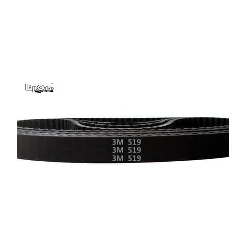 HTD 3M Timing belt C= 519 522 525 531 width 6/9/15mm Teeth 173 174 175 177 HTD3M synchronous 519-3M 522-3M 525-3M 531-3M