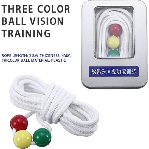 Convergence Insufficiency Train Tool Three Beads Brock String Vision Sports For Targeting Ability Binocular Functions Develop