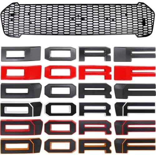 Raptor Grille Modified Grill Front Bumper Mesh Fit For RANGER 2019-2020 T8 PX3 MK3 XL XL+ XLS XLT Limited WILDTRAK Pickup Trucks