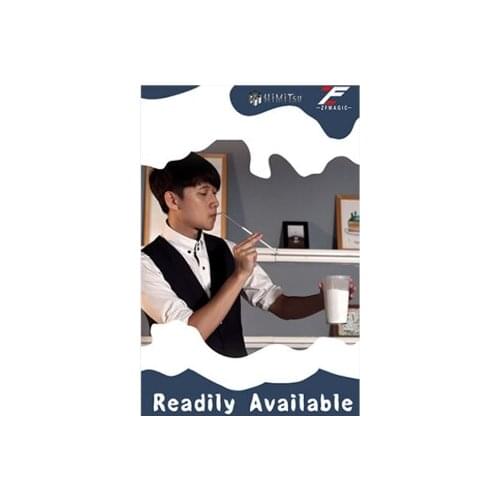 Magic Straw Readily Available Magic Tricks Comedy Stage Close Up Magia Mentalism Illusion Gimmick Props Accessary for Magicians