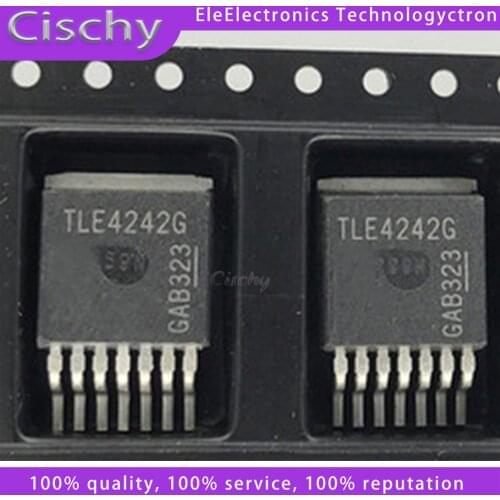 1PCS TLE4242 TLE4242G TO263-7