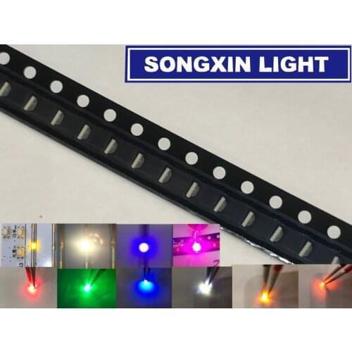 1000pcs Side SMD 0805(0802) LED UV Purple ICE Blue pink Light Emitting Diode 0805 Right Angle Side View 0802 LED